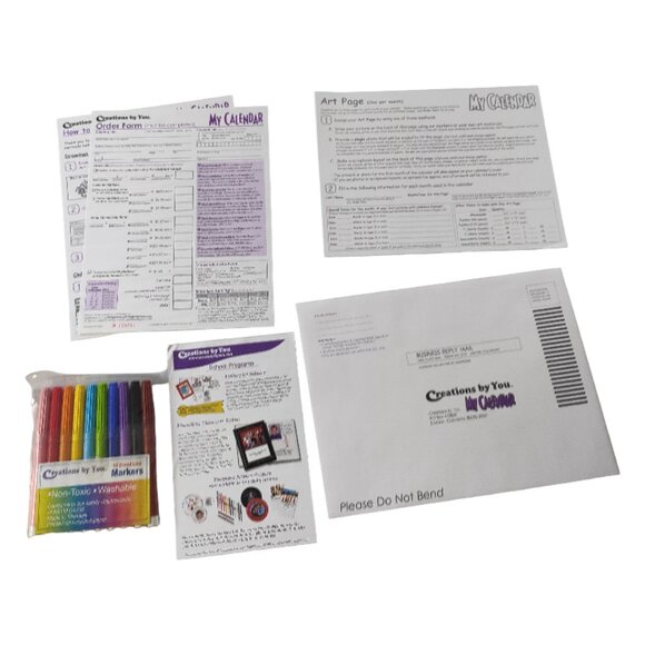 My Calendar design your own calendar Creations by You New with Tags NWT open box - Picture 7 of 13